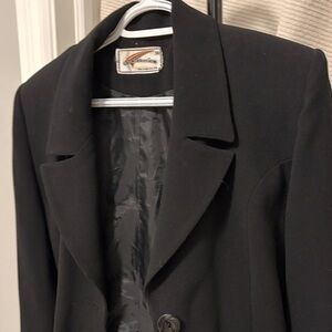 Women's Classic Black light long coat